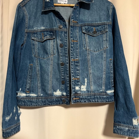 Cello  Blue Denim Jacket - Picture 5 of 11